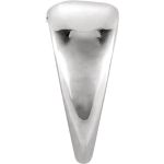 Sterling Silver 3x4.75mm ID Tapered Bail