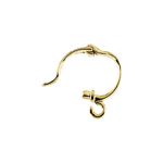 14k Hinged 7.5mm ID Enhancer Bail with Safety Clasp