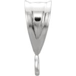 Sterling Silver or Gold Filled 2.75mm ID Bail with Open Ring for Pendants