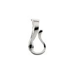 14k Interchangeable Hinged 9.0mm ID Pendant Hanger Bail - Large