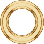 18k Gold Round 2.0mm Jump Ring, Light Weight